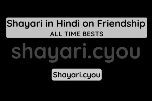 Shayari in Hindi on Friendship