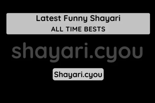 Latest Funny Shayari