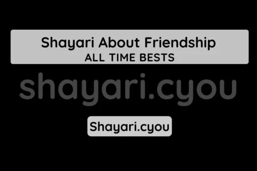 Shayari About Friendship