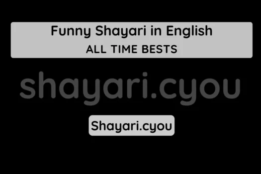 Funny Shayari in English