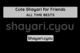 Cute Shayari for Friends