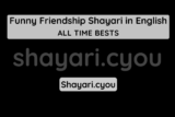 Funny Friendship Shayari in English