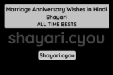 Marriage Anniversary Wishes in Hindi Shayari