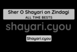 Sher O Shayari on Zindagi