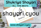 Shukriya Shayari