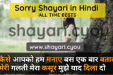 Sorry Shayari in Hindi