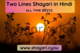 Two Lines Shayari in Hindi